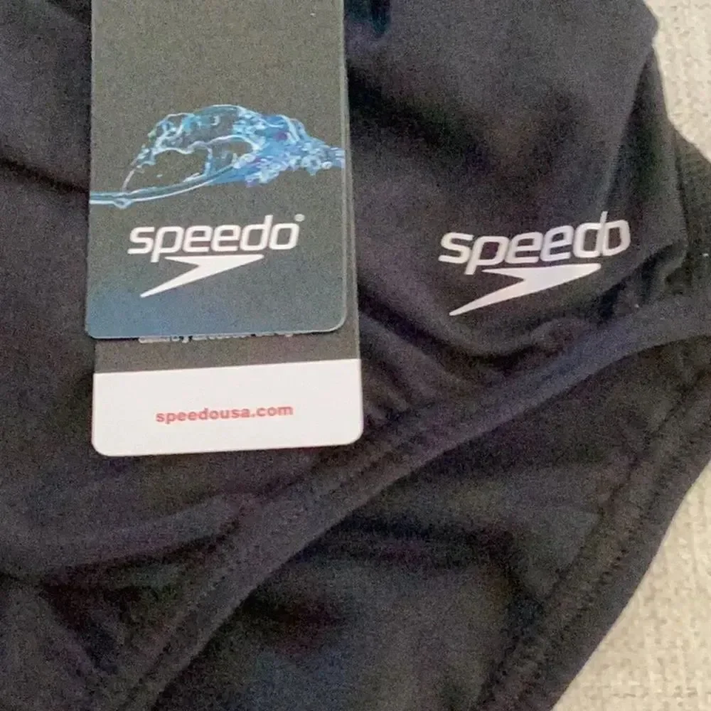 SPEEDO Girl's/ProLT Super Proback Solid One Piece Black, size 28, NWT